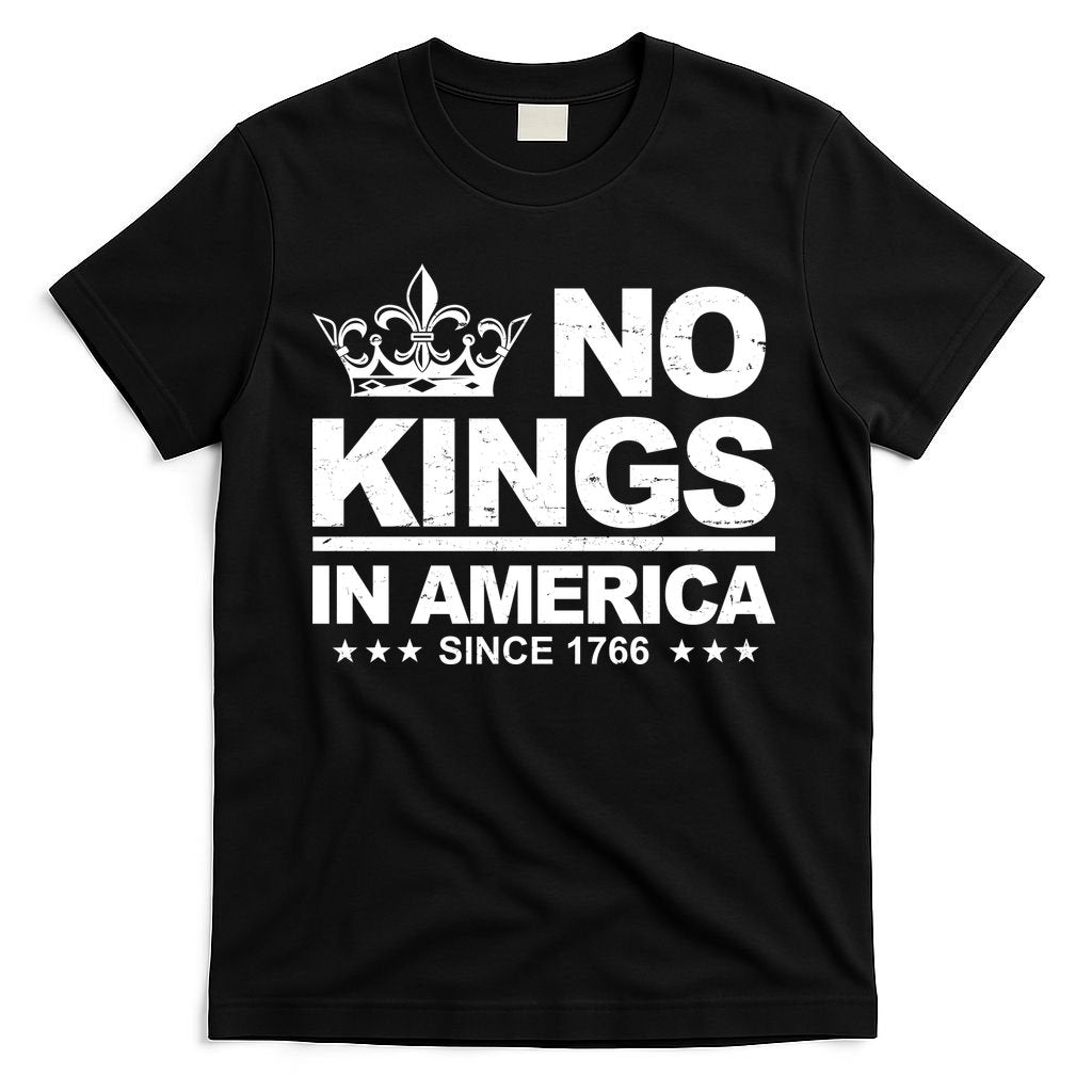 No Kings In America Vintage Democracy Since 1776 T-Shirt product image 4