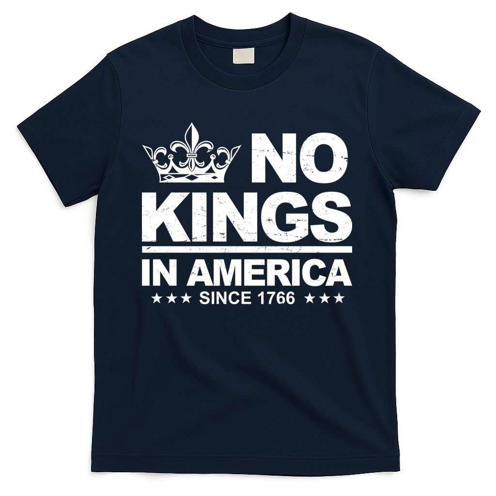 No Kings In America Vintage Democracy Since 1776 T-Shirt product image 1