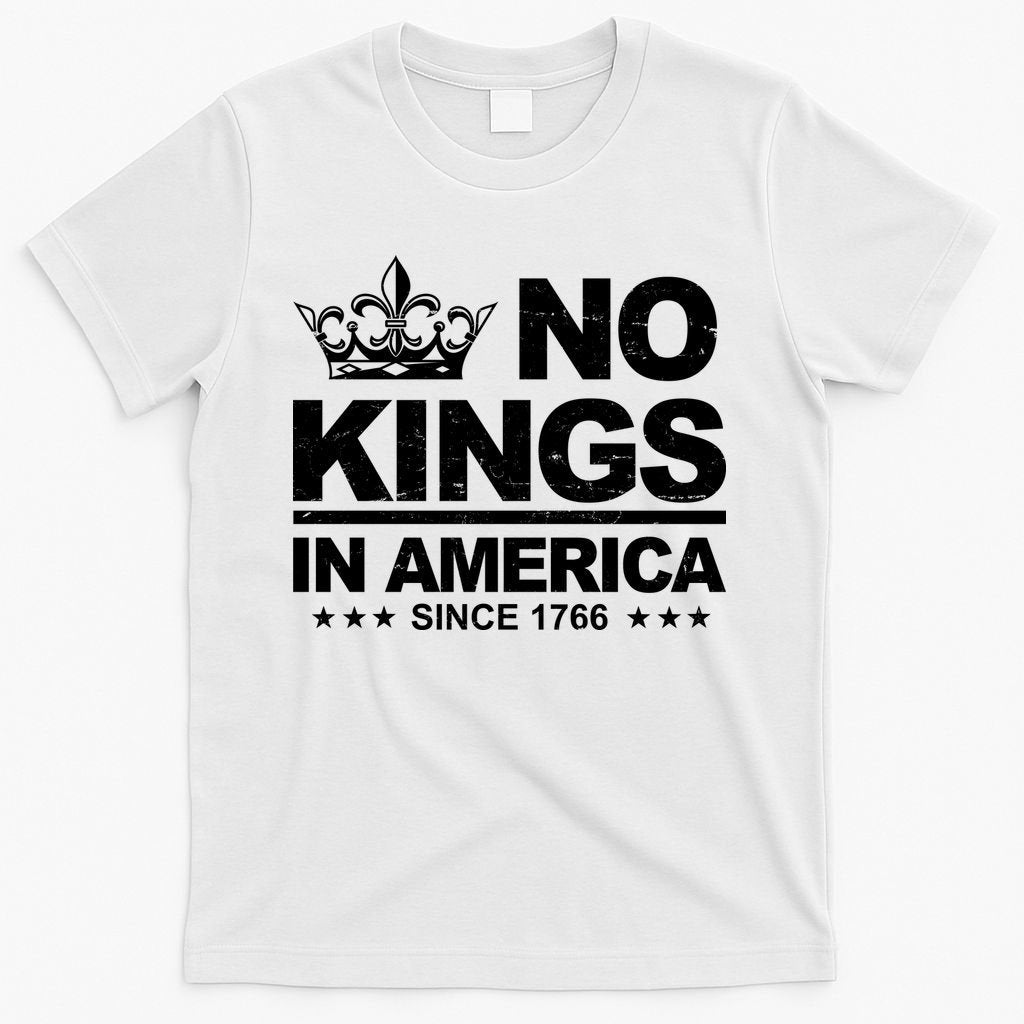 No Kings In America Vintage Democracy Since 1776 T-Shirt product image 6