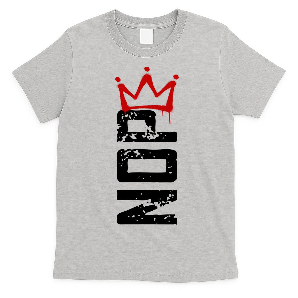 No Kings Protest Sign Vertical T-Shirt product image 5