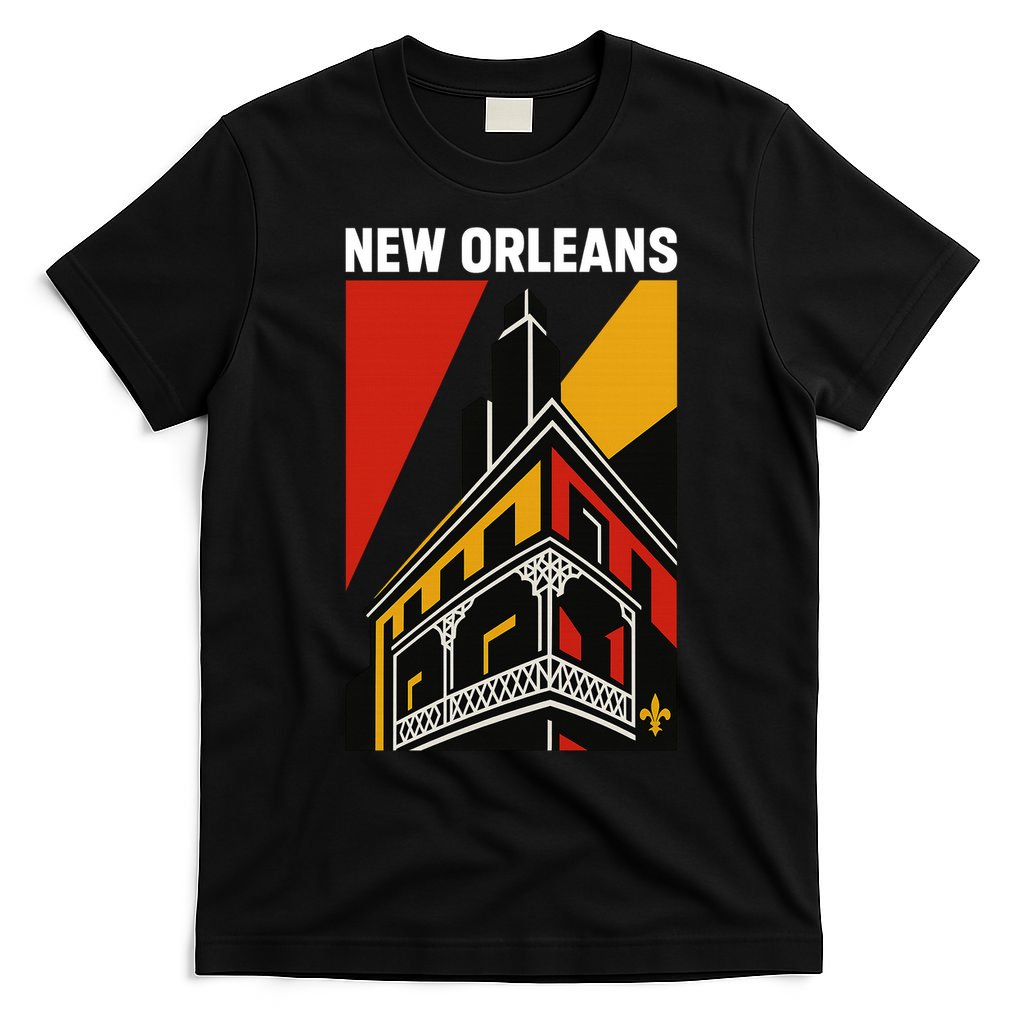 New Orleans Art Deco T-Shirt product image 4