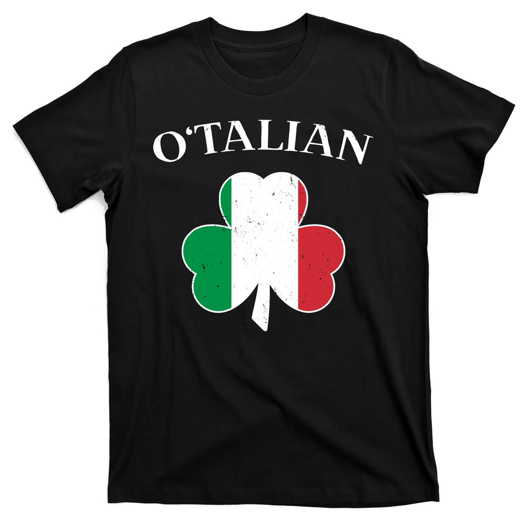 O Italian Clover St Patrick's Day T-Shirt product image 7