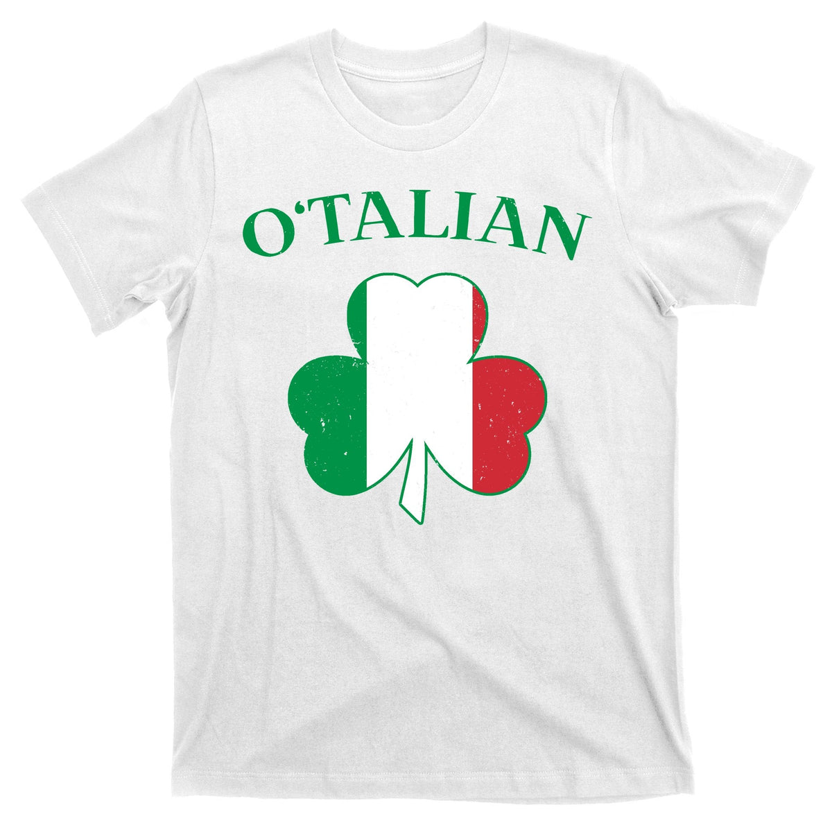 O Italian Clover St Patrick's Day T-Shirt product image 11