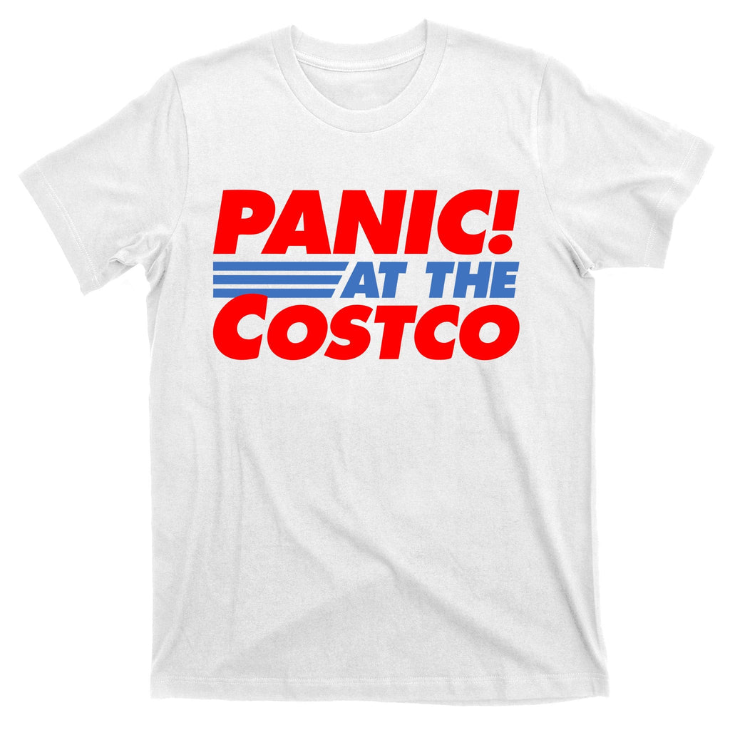Panic At The Costco Funny Meme T-Shirt product image 11