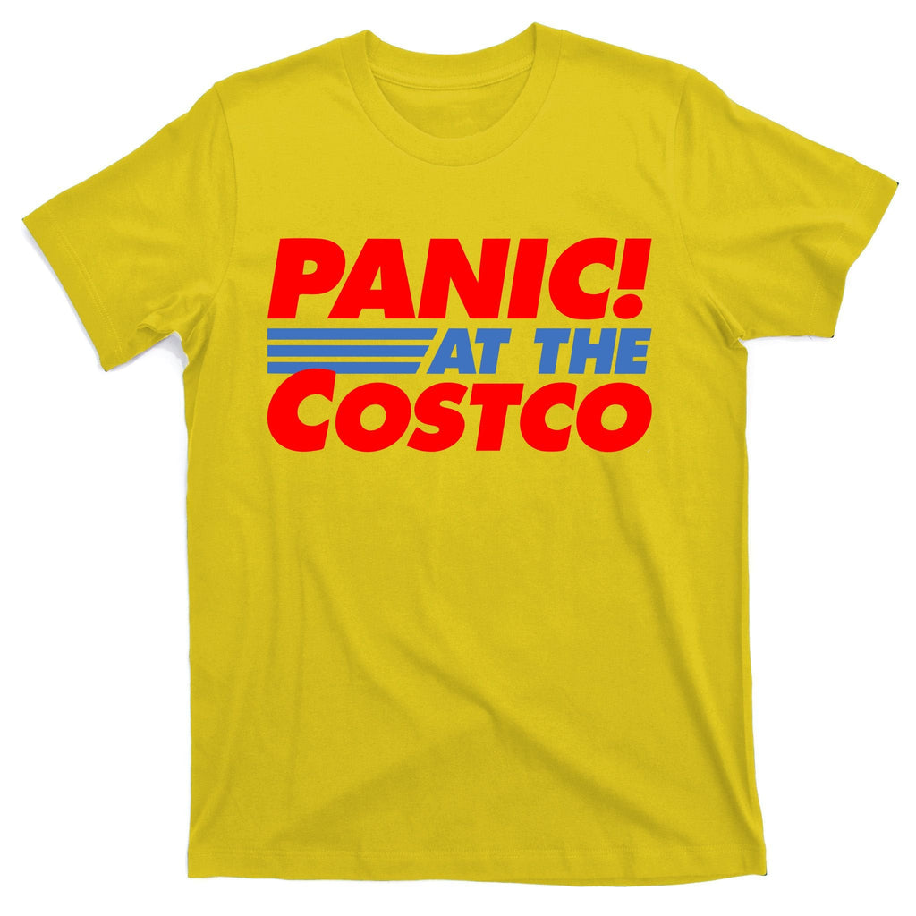 Panic At The Costco Funny Meme T-Shirt product image 3