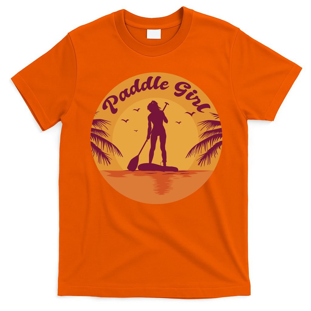 Paddle Girl Sunset Sport T-Shirt product image 5