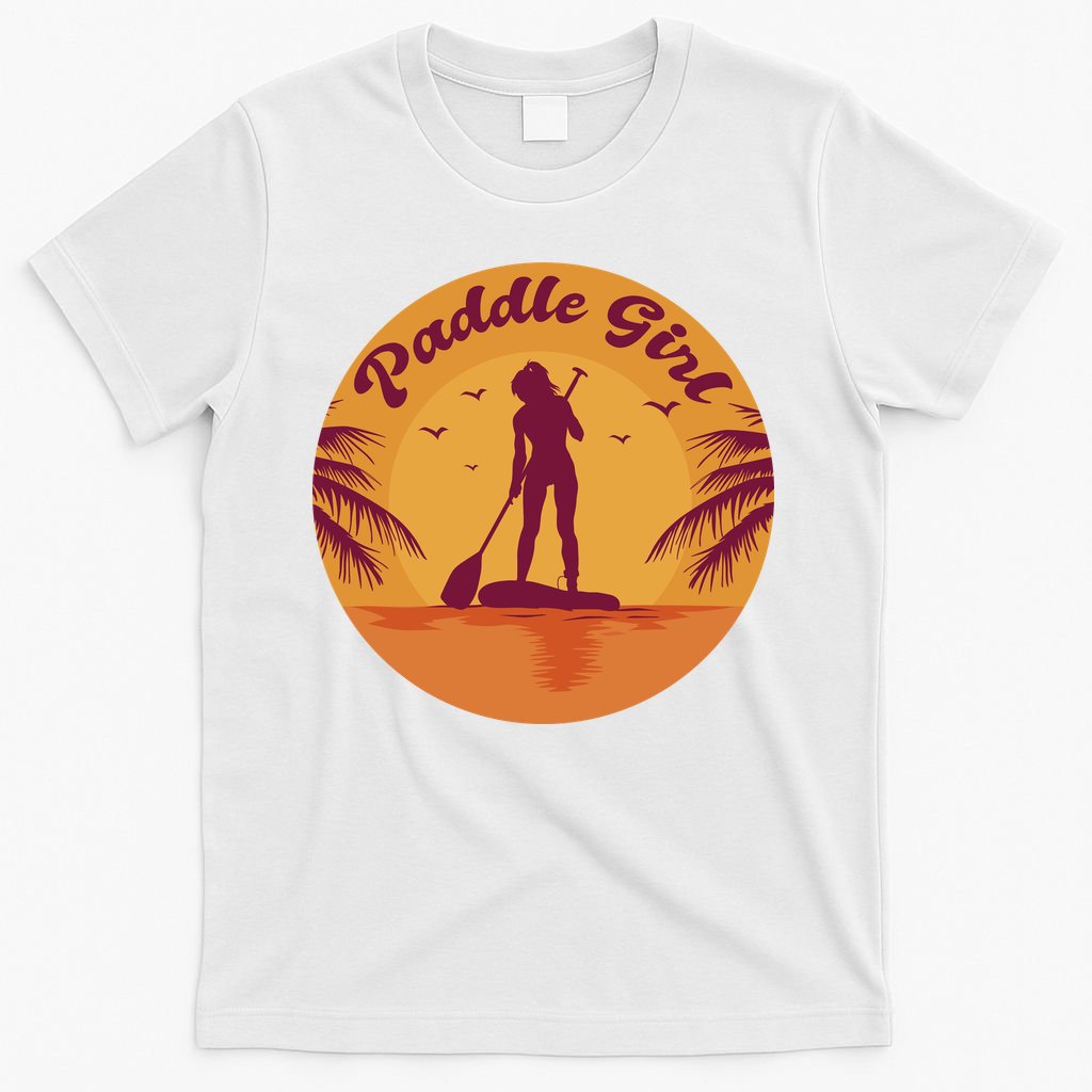 Paddle Girl Sunset Sport T-Shirt product image 11