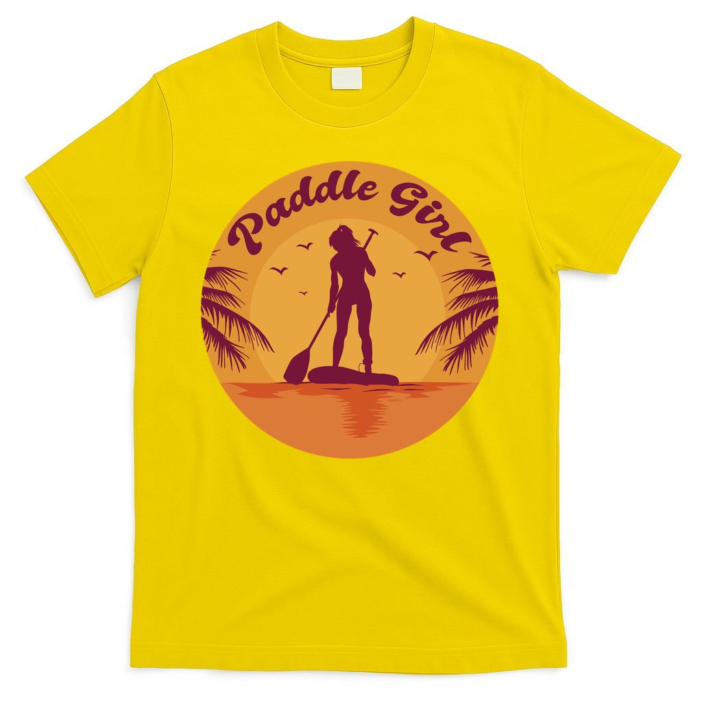 Paddle Girl Sunset Sport T-Shirt product image 3