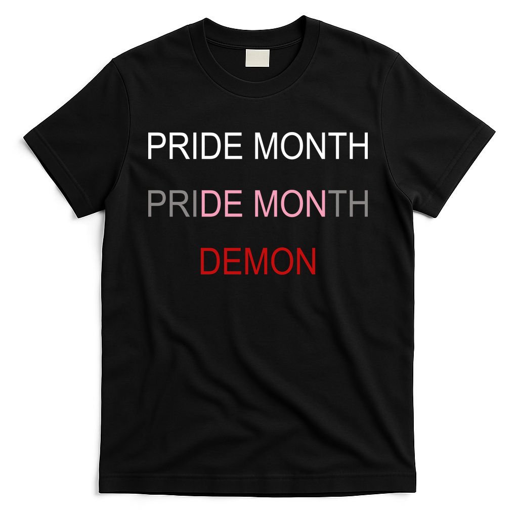 Pride Month Demon T-Shirt product image 4