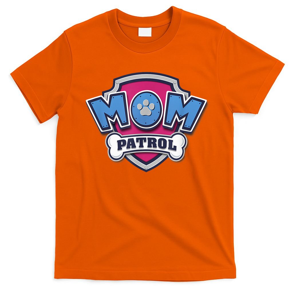MotherS Day Mom Patrol Badge T-Shirt product image 5