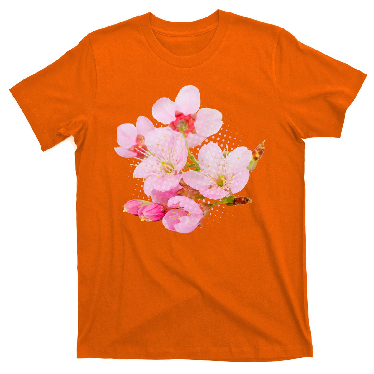Pink Springtime Cherry Blossoms Sakura T-Shirt product image 5