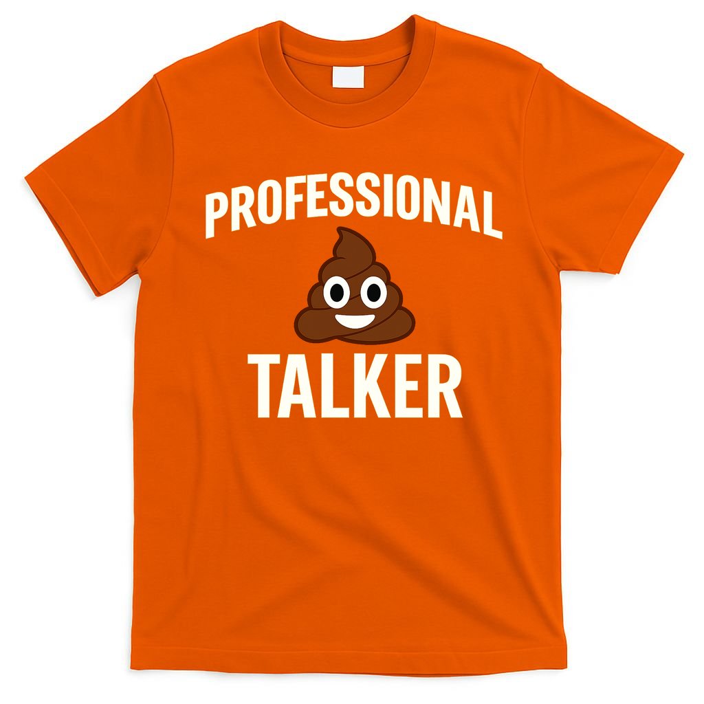 Professional Shit Talker Funny Joke Slogan T-Shirt product image 3