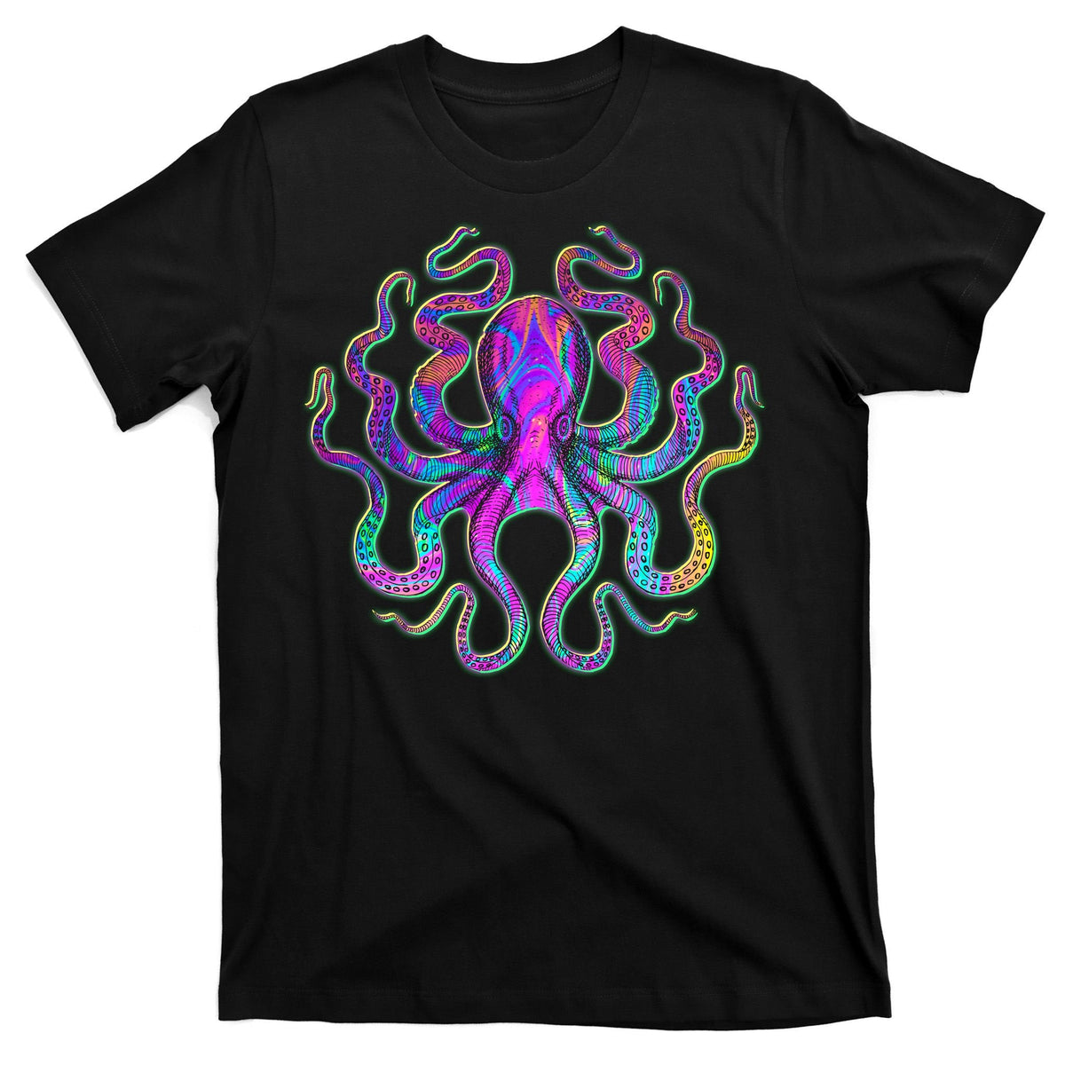 Psychedelic Octopus T-Shirt product image 7