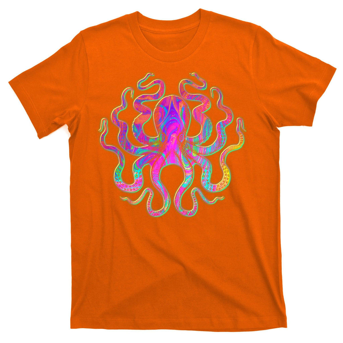 Psychedelic Octopus T-Shirt product image 5