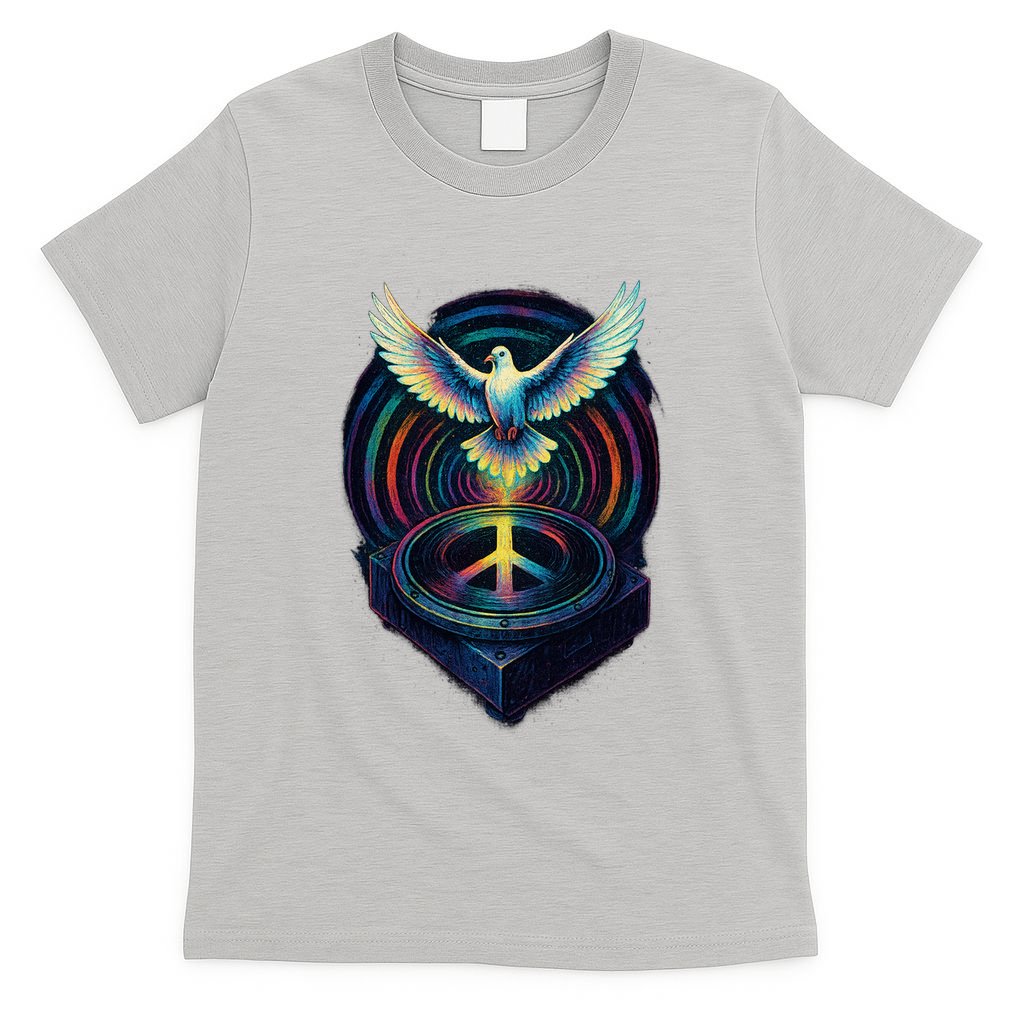Peaceful Turntable Vibes T-Shirt product image 5