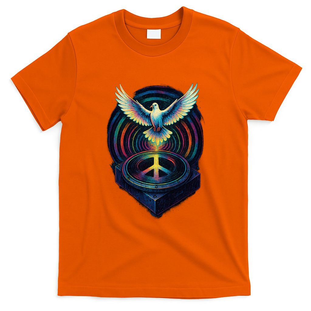 Peaceful Turntable Vibes T-Shirt product image 3