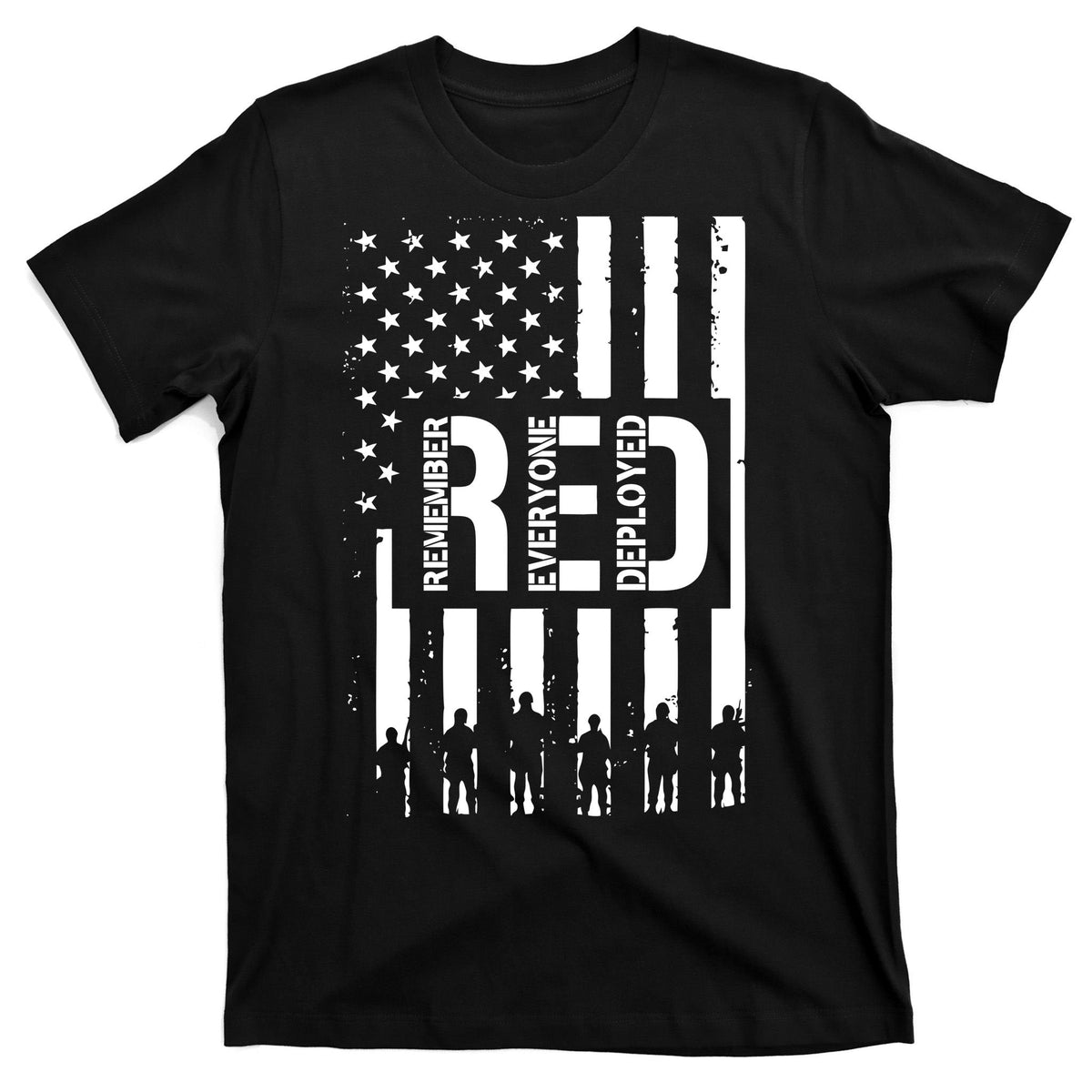 R.E.D Remember Everyone Deployed Friday Flag T-Shirt product image 7