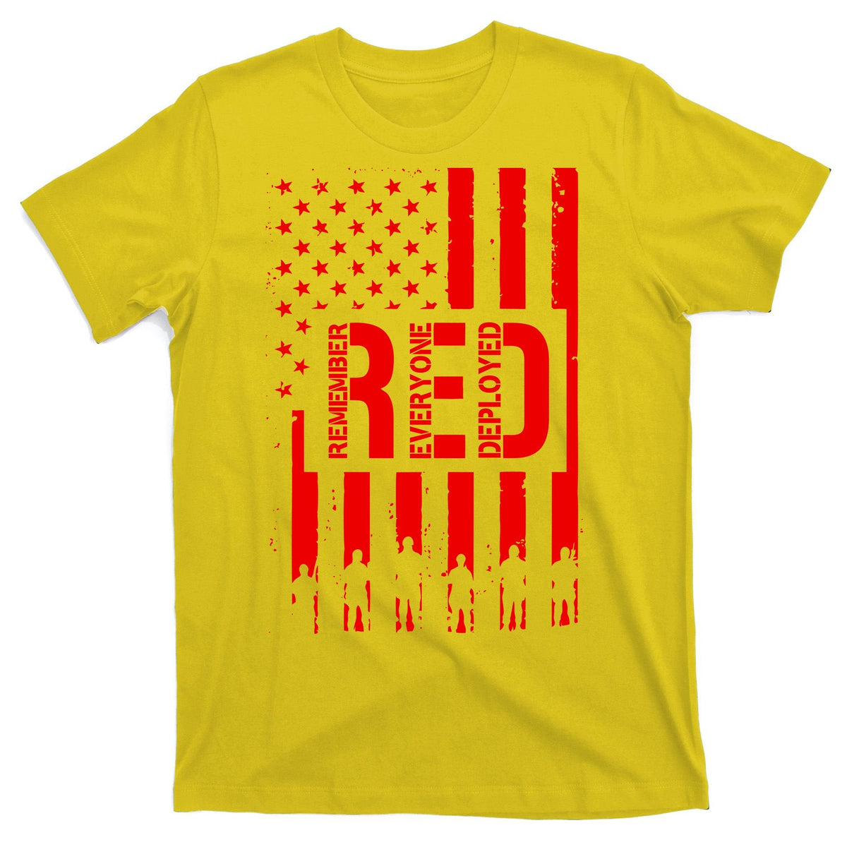 R.E.D Remember Everyone Deployed Friday Flag T-Shirt product image 3