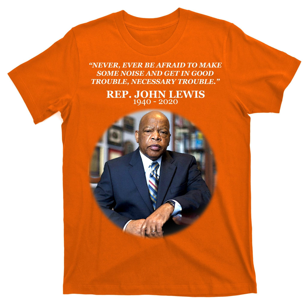 Representative John Lewis Tribute 1940-2020 T-Shirt product image 5