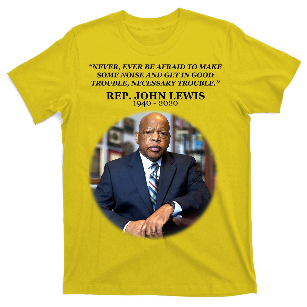 Representative John Lewis Tribute 1940-2020 T-Shirt product image 3