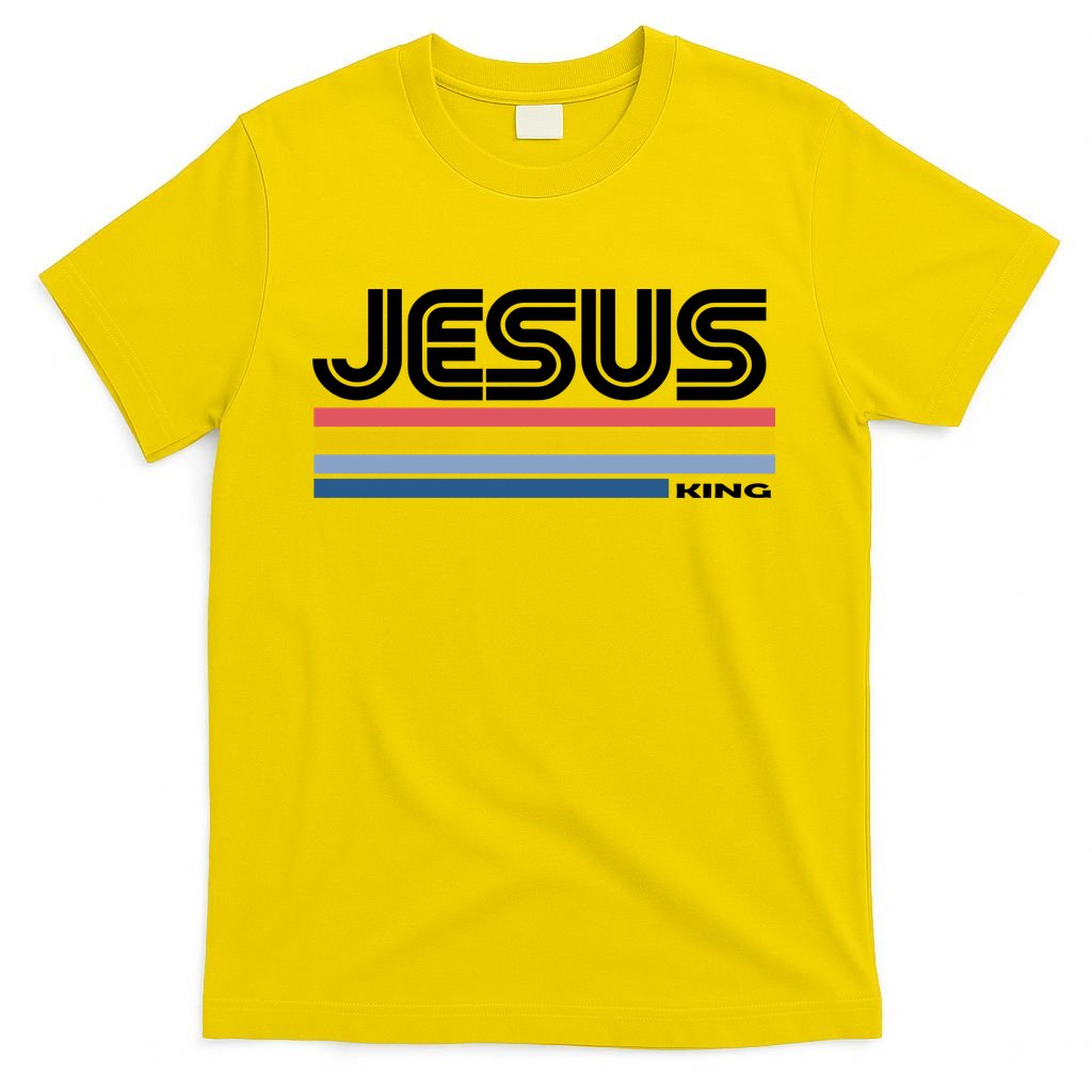 Retro Jesus King T-Shirt product image 3
