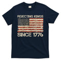 Rejecting Kings Since 1776 American Vintage Flag T-Shirt product image 1