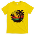 Rasta Reggae Sunset One Love Rastafari Jamaican T-Shirt product image 1
