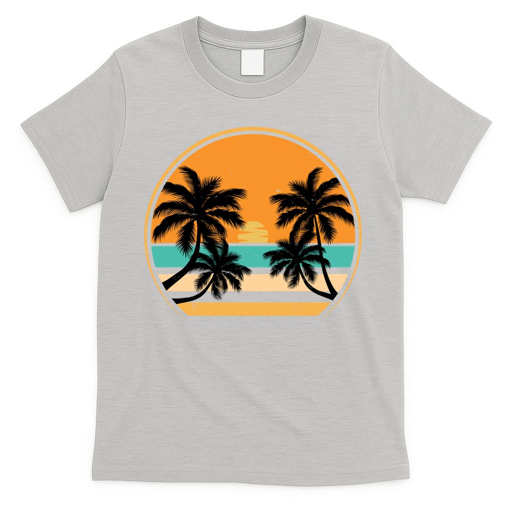 Retro Summer Sunset Vibe Vacation Beach Life T-Shirt product image 5