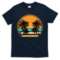 Retro Summer Sunset Vibe Vacation Beach Life T-Shirt product image 1
