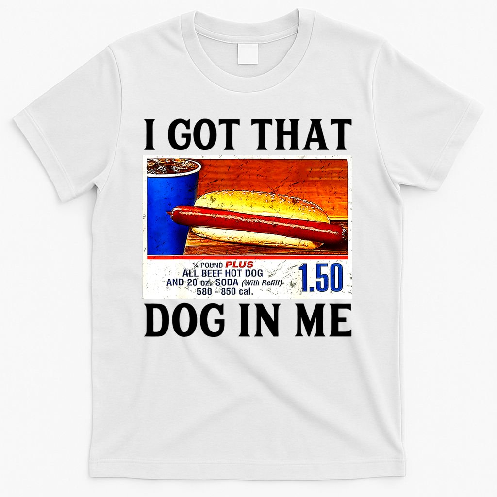 Retro Vintage I Got That Dog In Me Funny Hotdog T-Shirt product image 11