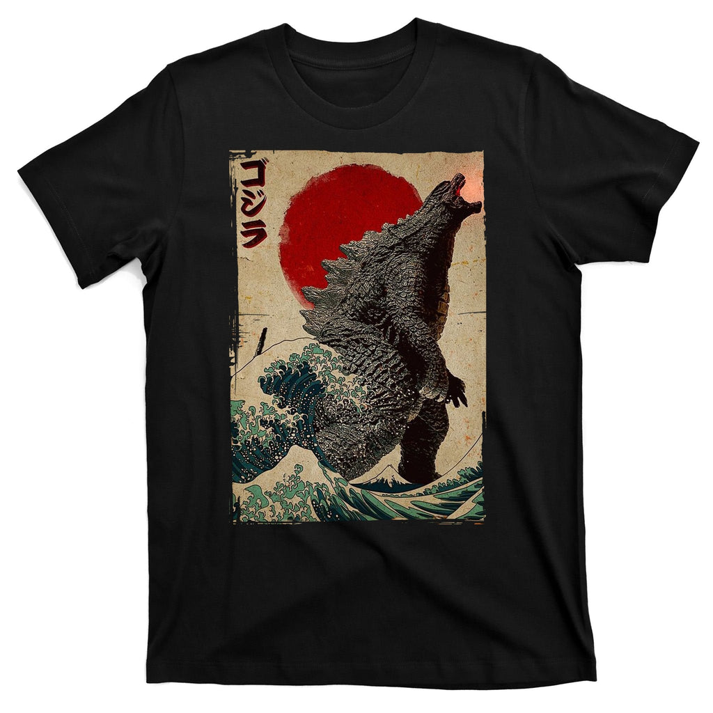Retro Vintage Japanese Art Legendary Rare Kaiju T-Shirt product image 7