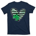 Shamrock Heart St Patrick Day Cute T-Shirt product image 1