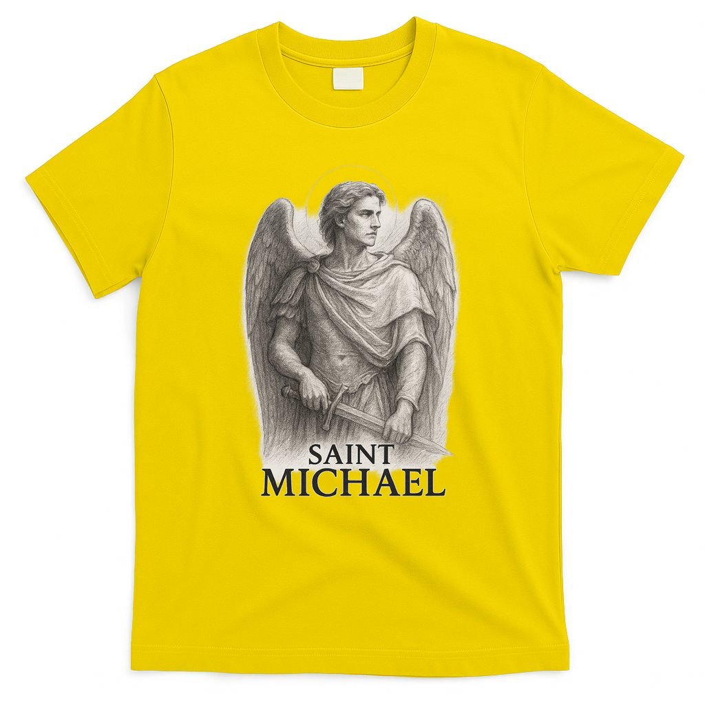 Saint Michael Sketch T-Shirt product image 2