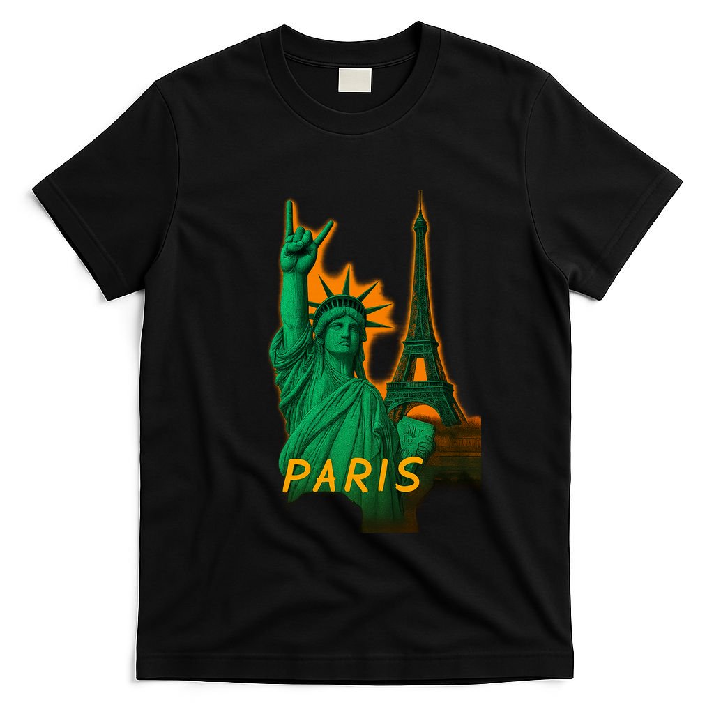 Statue Of Liberty Peace Sign T-Shirt product image 4