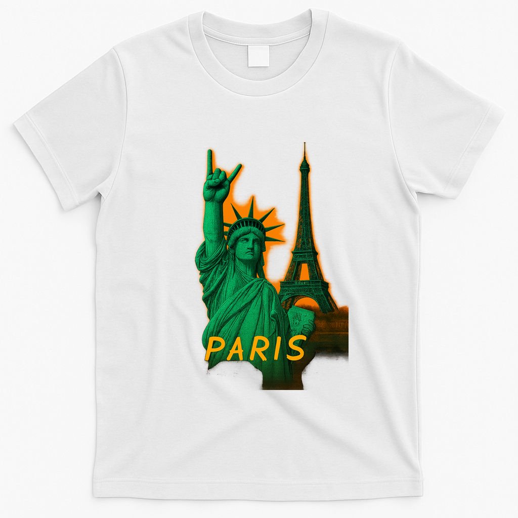 Statue Of Liberty Peace Sign T-Shirt product image 6