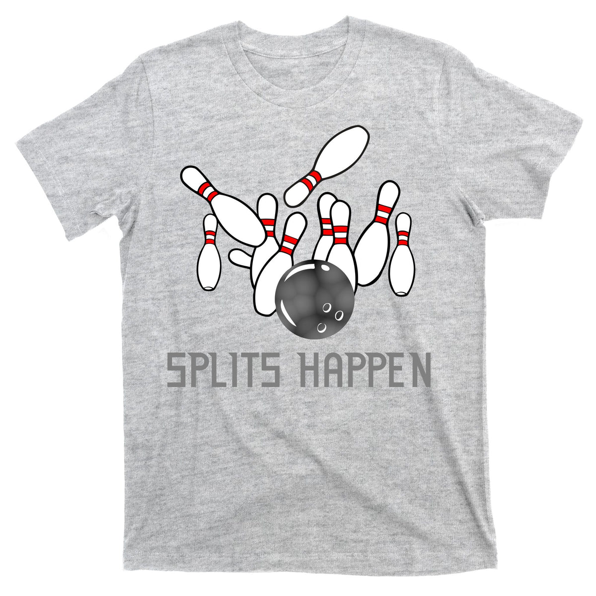 Splits Happen Bowling T-Shirt product image 9