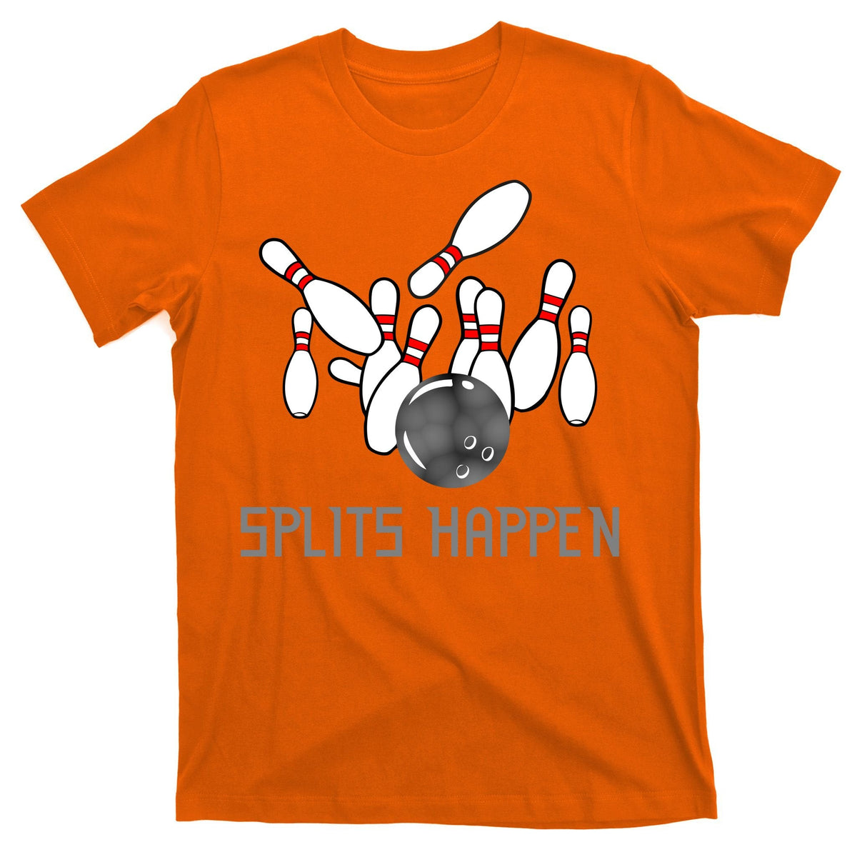 Splits Happen Bowling T-Shirt product image 5