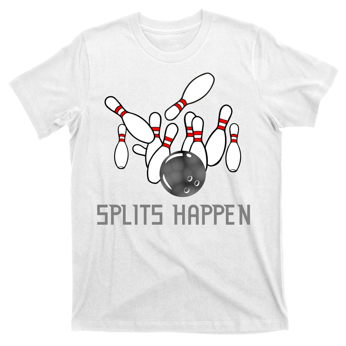 Splits Happen Bowling T-Shirt product image 11