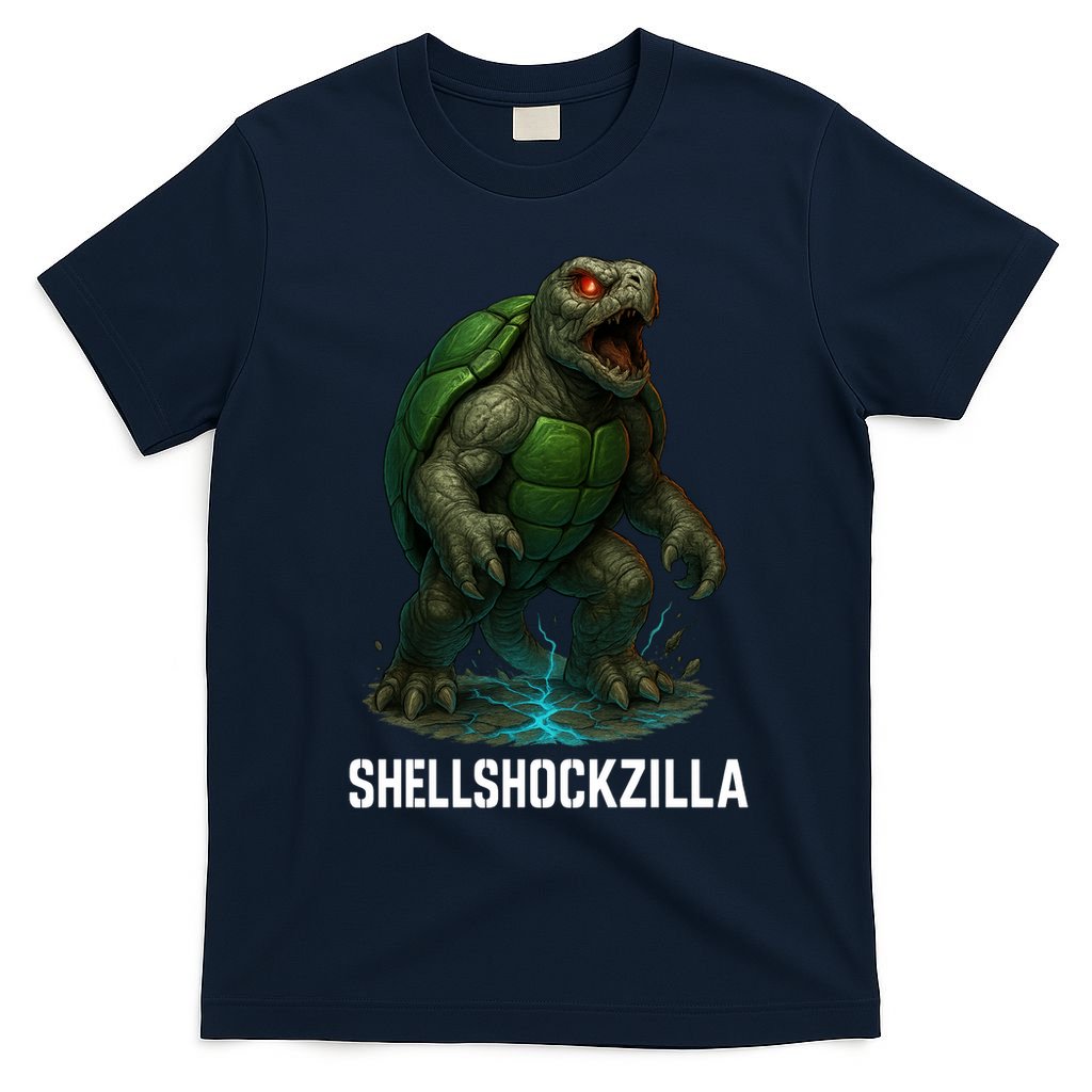 Shellshockzilla Parody Turtle T-Shirt product image 1