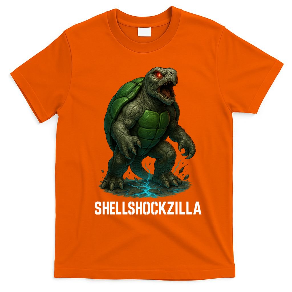 Shellshockzilla Parody Turtle T-Shirt product image 3