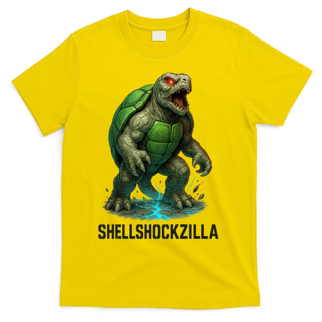 Shellshockzilla Parody Turtle T-Shirt product image 2