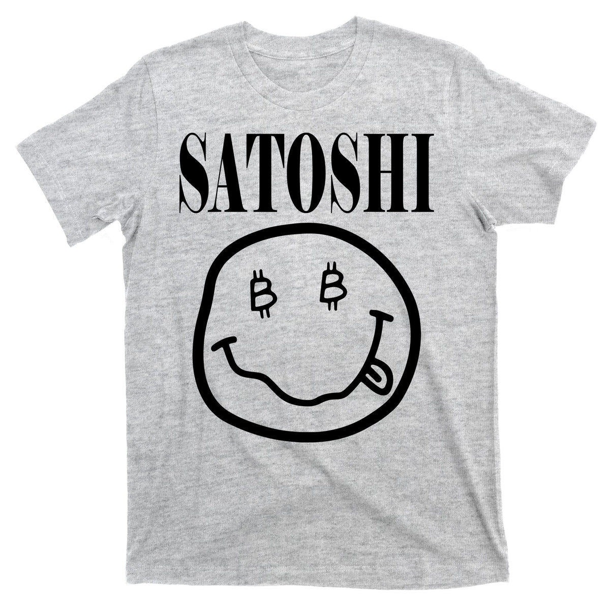 Satoshi Smile Face T-Shirt product image 9
