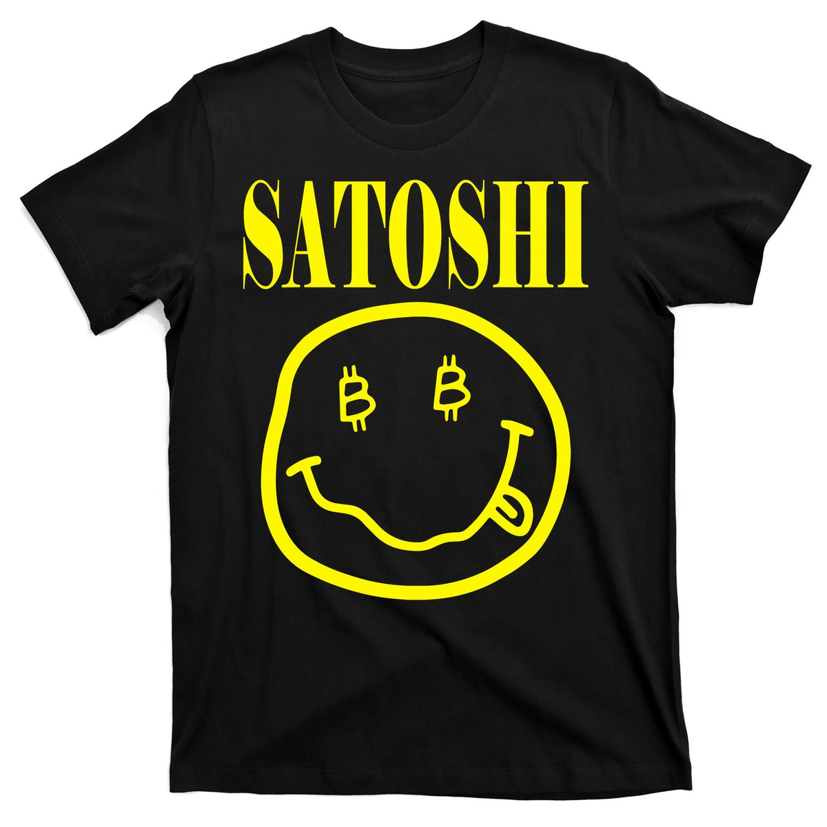 Satoshi Smile Face T-Shirt product image 7