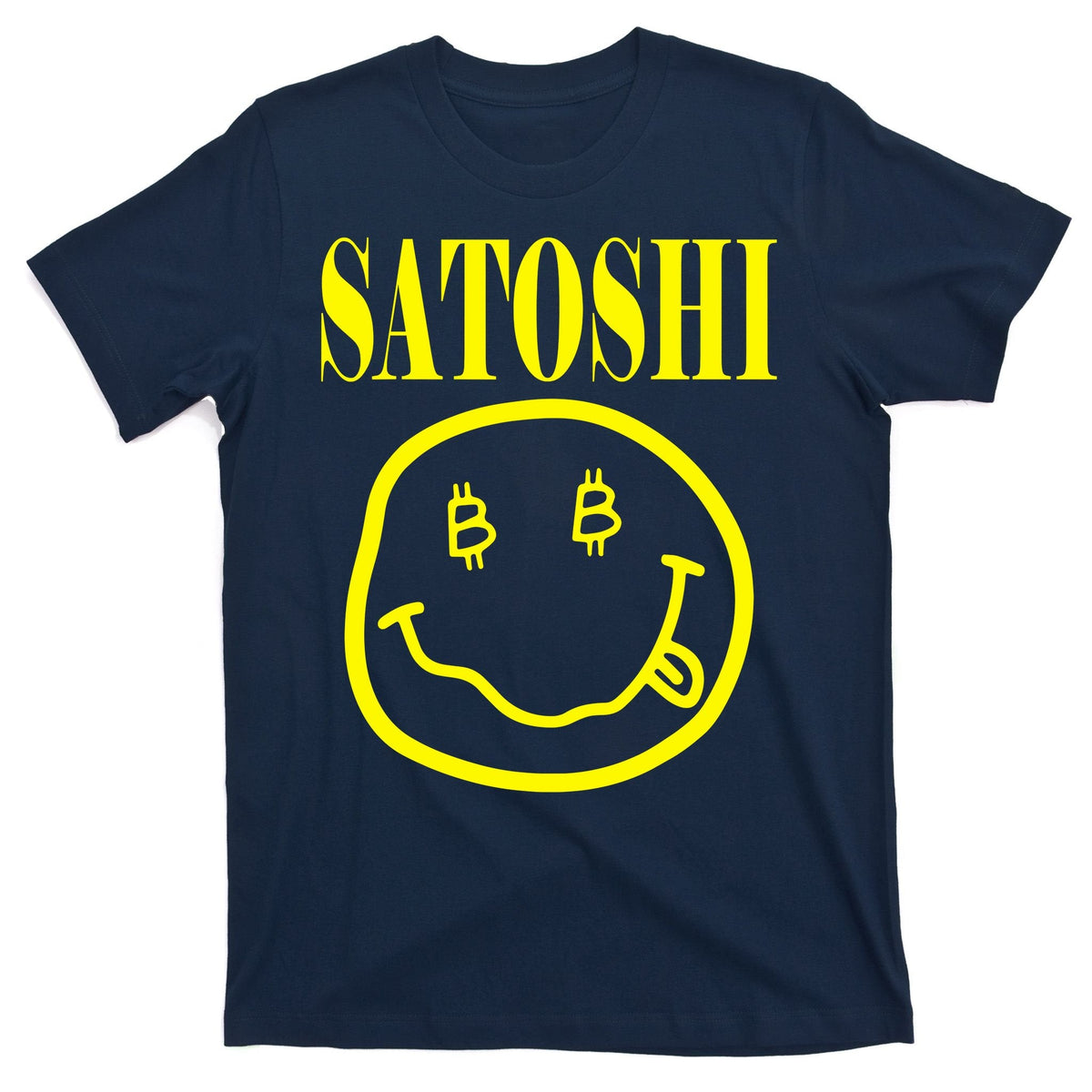 Satoshi Smile Face T-Shirt product image 1
