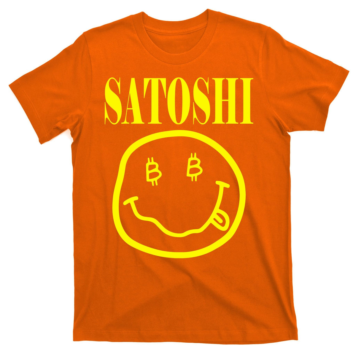Satoshi Smile Face T-Shirt product image 5