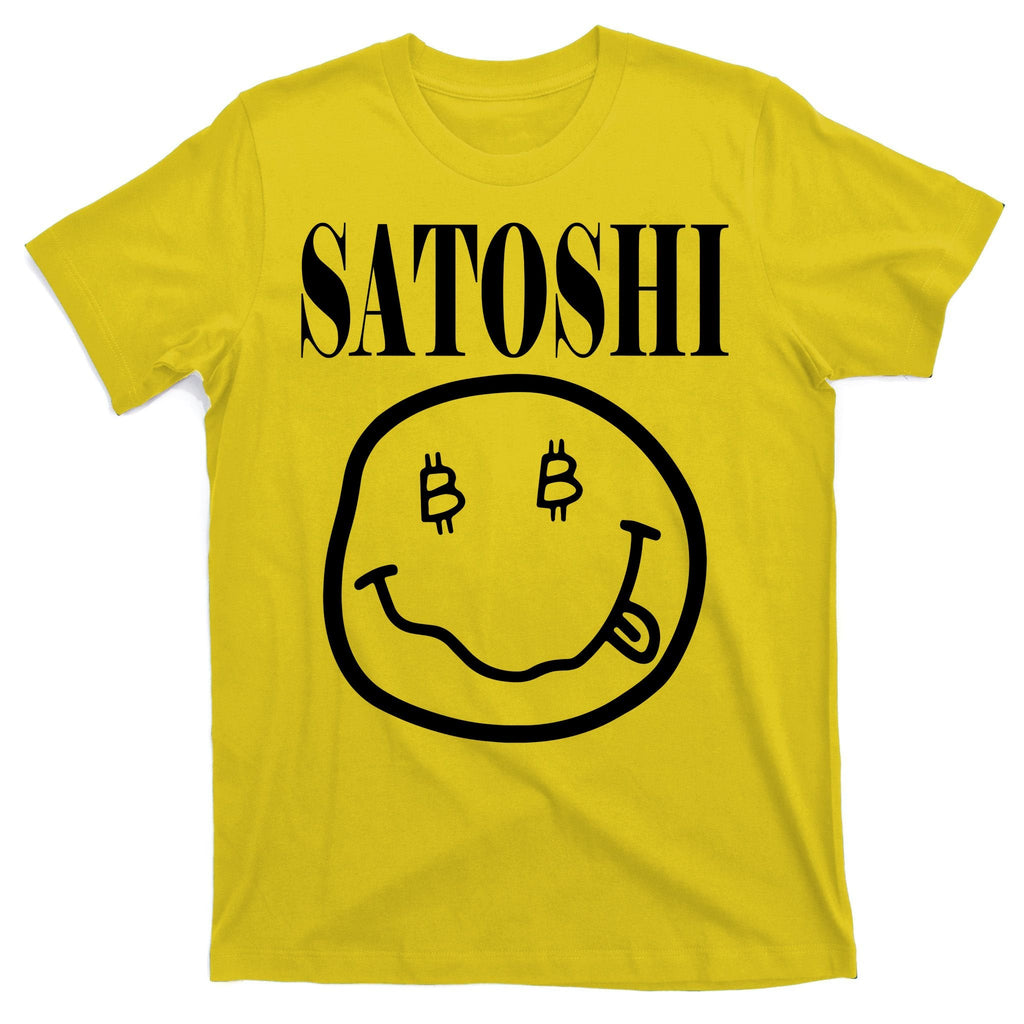 Satoshi Smile Face T-Shirt product image 3