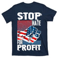 Stop Hate for Profit USA Flag Fist T-Shirt product image 1