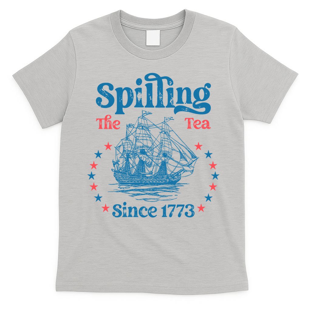 Spilling The Tea Since 1773 American History T-Shirt product image 5