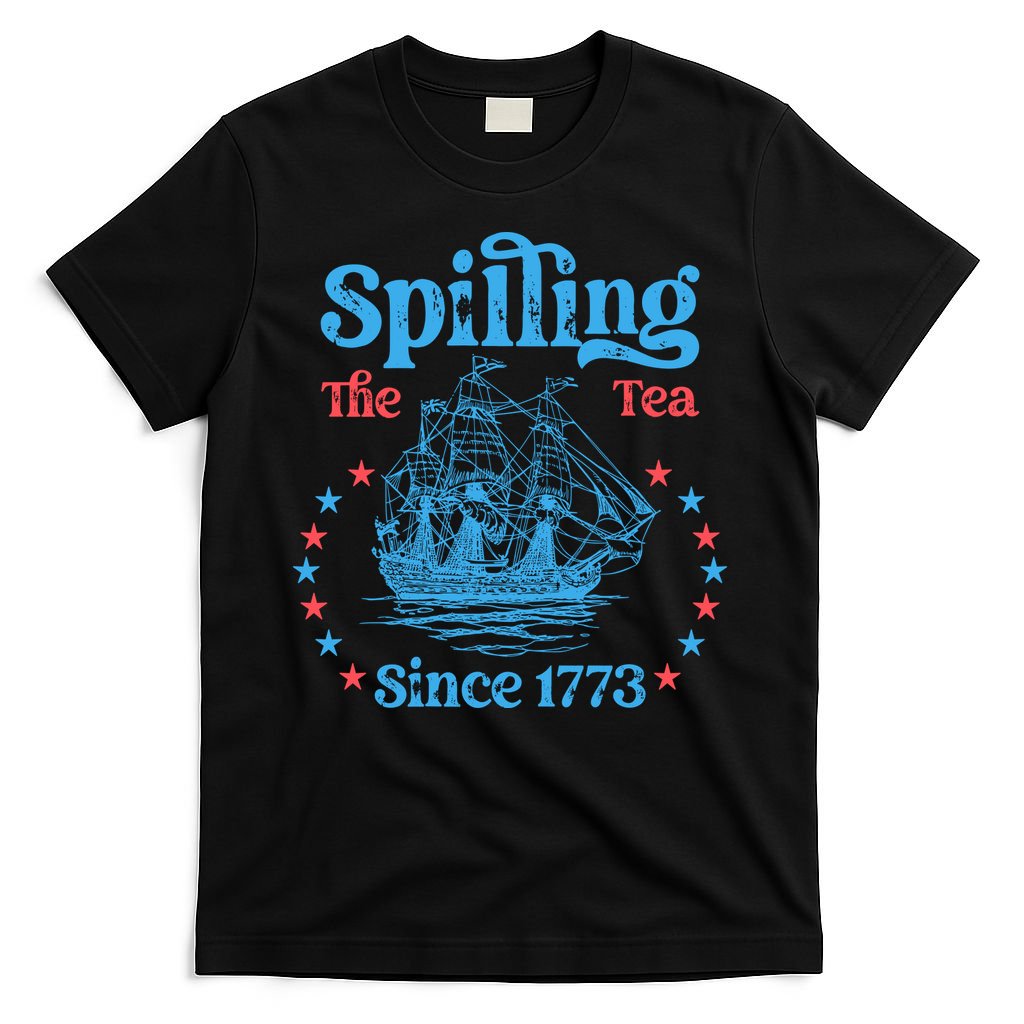 Spilling The Tea Since 1773 American History T-Shirt product image 4
