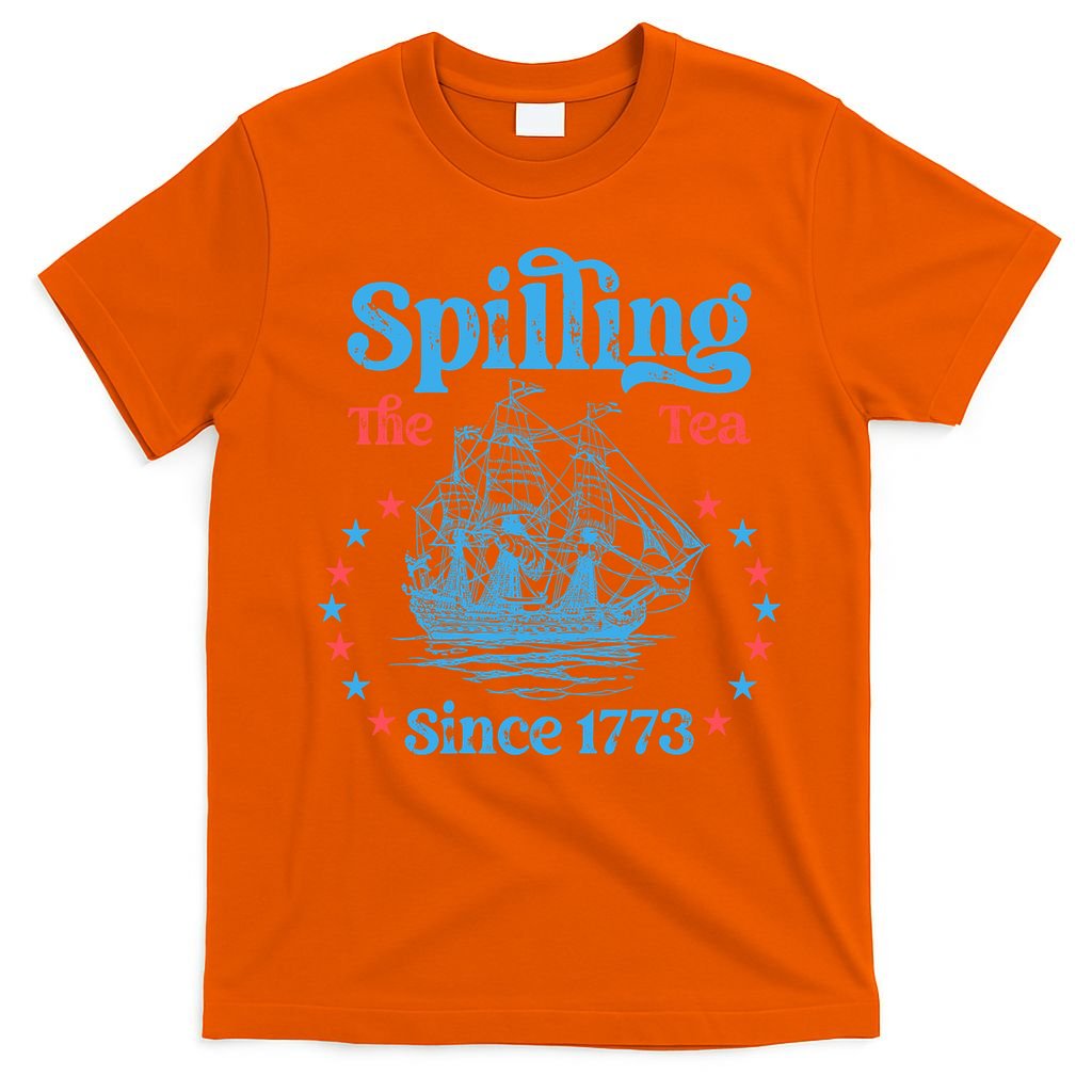Spilling The Tea Since 1773 American History T-Shirt product image 3